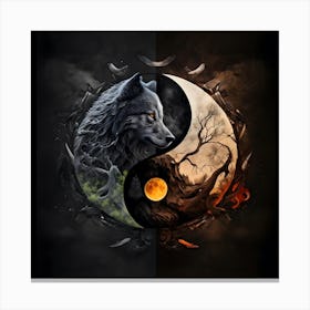 Yin Yang Canvas Print