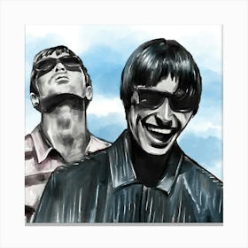 Liam & Noel Canvas Print