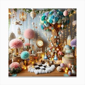 Alice In Wonderland 2 Canvas Print