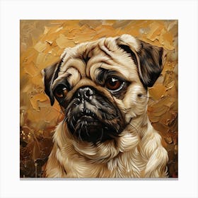 a Pug 1 Canvas Print