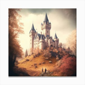 Castle On The Hill Canvas Print