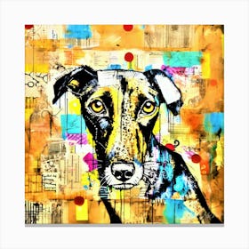 O Dog - Hound Dog Canvas Print