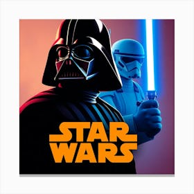 Star Wars 19 Canvas Print