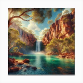 Waterfall 2 Canvas Print