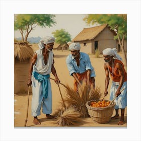 Agrarian Life Canvas Print