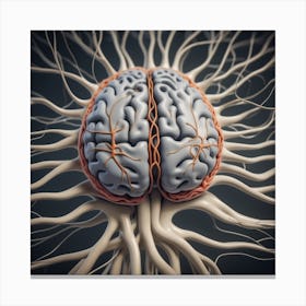 Brain And Nerves 34 Canvas Print