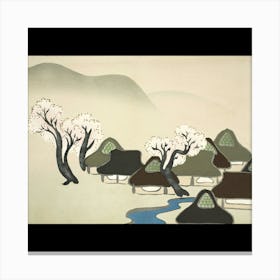 Asian Village Canvas Print