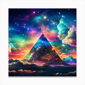 Sierpiński's Pyramid Canvas Print