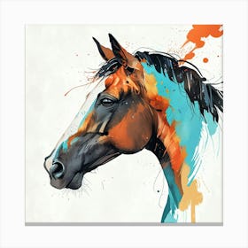 Horse Head Canvas Print