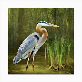 Great Blue Heron 3 Canvas Print