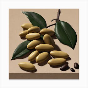 Almonds Canvas Print