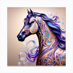 Arabic horse 5 Canvas Print