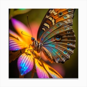 Colorful Butterfly Canvas Print