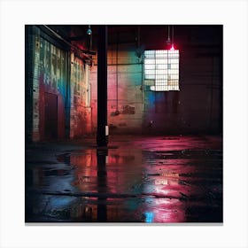 'Darkness' 5 Canvas Print