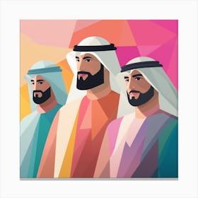Arabic Men 2 Canvas Print