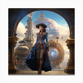 Beauty And The Beast Canvas Print