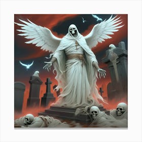 Angel Of Death 15 Canvas Print