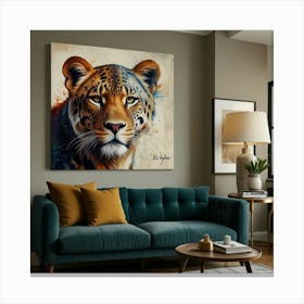 Leopard 1 Canvas Print