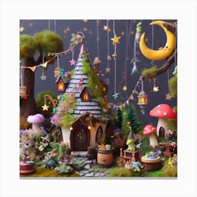 Fairy House Canvas Print