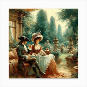 Tea for two Canvas Print