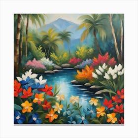 Tropical Paradise Canvas Print