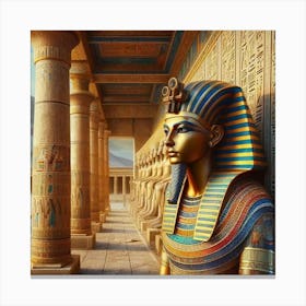 Pharaoh Egypt 1 Canvas Print