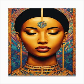 Egyptian Woman Canvas Print