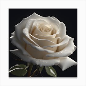 White Rose 2 Canvas Print