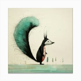 'Squirrel' 1 Canvas Print