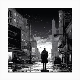 Cityscape 35 Canvas Print