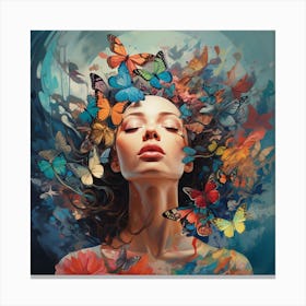 Butterfly Dream Canvas Print