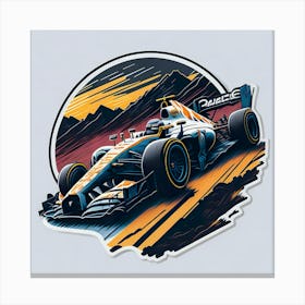 Artwork Graphic Formula1 (85) Canvas Print