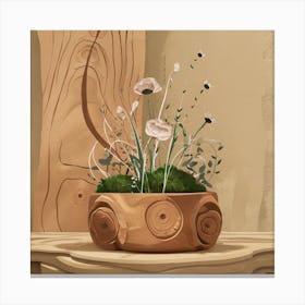 Potted Plants 1 Canvas Print