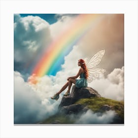 Fairy In The Sky Canvas Print