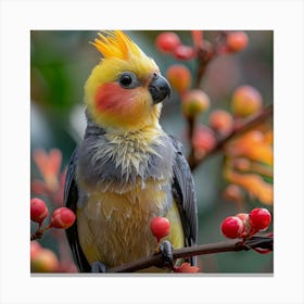 Cockatiel 2 Canvas Print