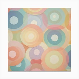 Abstract Circles 15 Canvas Print