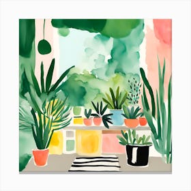 Kitchen Jungle Dreams 07 Canvas Print