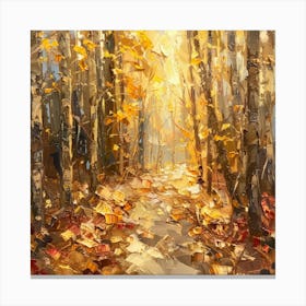 Autumn Path 1 Canvas Print