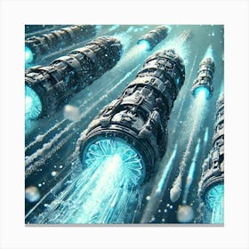 Cryo Torpedoes Focus Canvas Print