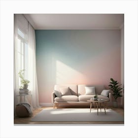 Ombre Wall Canvas Print