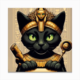 Egyptian Cat 2 Canvas Print