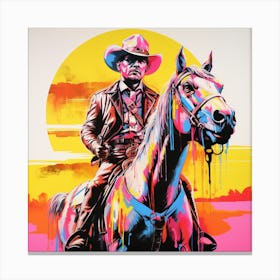 Dead Man'S Cowboy Canvas Print