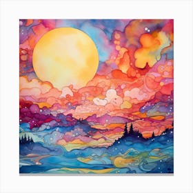 Sunset 6 Canvas Print