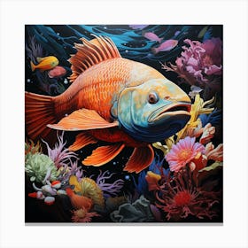 Coral Reef Fish Canvas Print