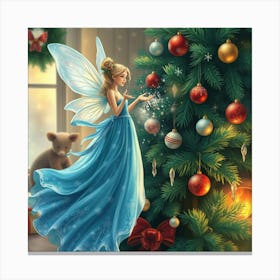 Fairy Christmas Tree 2 Canvas Print