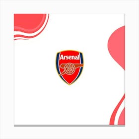 Arsenal F.C Logo Wall Art 3 Canvas Print