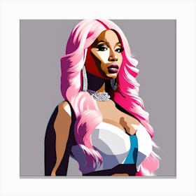 Nicki Minaj Canvas Print