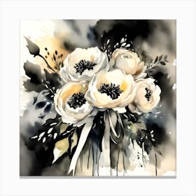 Gothic Bouquet Canvas Print