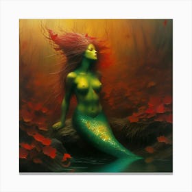 Mermaid Canvas Print