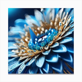 Blue Flower 2 Canvas Print